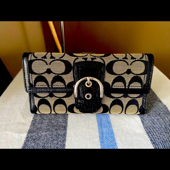 Black Coach Wallet